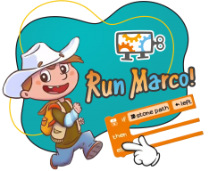 Run Marco - Школа программирования для детей, компьютерные курсы для школьников, начинающих и подростков - KIBERone г. Дрожжино