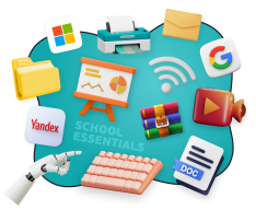 Цифровая база для школьника - КИБЕРшкола программирования для детей, компьютерные курсы для школьников, начинающих и подростков - KIBERone г. Дрожжино