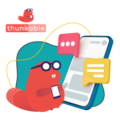 Разработка мобильных приложений в Thunkable. Начало - КИБЕРшкола программирования для детей, компьютерные курсы для школьников, начинающих и подростков - KIBERone г. Дрожжино