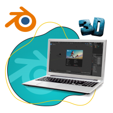 Blender - КИБЕРшкола программирования для детей, компьютерные курсы для школьников, начинающих и подростков - KIBERone г. Дрожжино