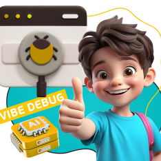 Тестирование & Vibe Debug. Охотники за багами - КИБЕРшкола программирования для детей, компьютерные курсы для школьников, начинающих и подростков - KIBERone г. Дрожжино