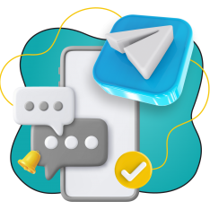 Создание Mini App для Telegram - КИБЕРшкола программирования для детей, компьютерные курсы для школьников, начинающих и подростков - KIBERone г. Дрожжино