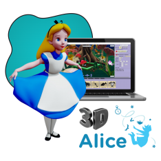 Alice 3d - КИБЕРшкола программирования для детей, компьютерные курсы для школьников, начинающих и подростков - KIBERone г. Дрожжино