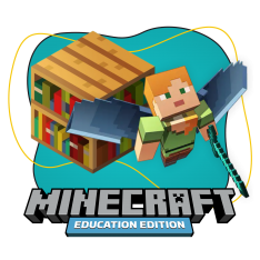 Minecraft Education - КИБЕРшкола программирования для детей, компьютерные курсы для школьников, начинающих и подростков - KIBERone г. Дрожжино