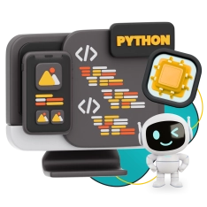 Мой первый сайт с мозгами: Python + AI - КИБЕРшкола программирования для детей, компьютерные курсы для школьников, начинающих и подростков - KIBERone г. Дрожжино