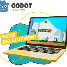 Godot.  Основа создания легендарных игр - КИБЕРшкола программирования для детей, компьютерные курсы для школьников, начинающих и подростков - KIBERone г. Дрожжино