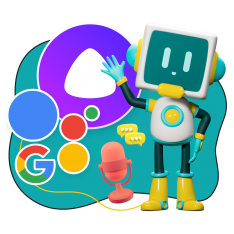 Голосовой помощник Алиса - КИБЕРшкола программирования для детей, компьютерные курсы для школьников, начинающих и подростков - KIBERone г. Дрожжино