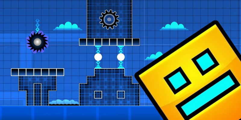 Свой Geometry Dash: создаём игру из детства родителей - КИБЕРшкола программирования для детей, компьютерные курсы для школьников, начинающих и подростков - KIBERone г. Дрожжино